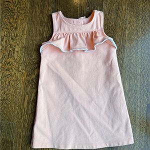 Janie and Jack Peach Sleeveless Dress